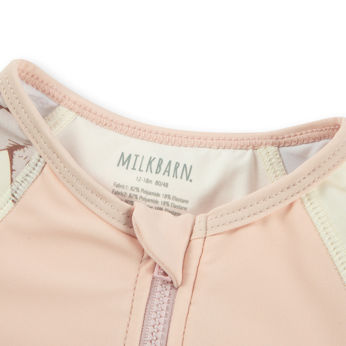 Tutu Elephant Zipper Top and Swim Trunks