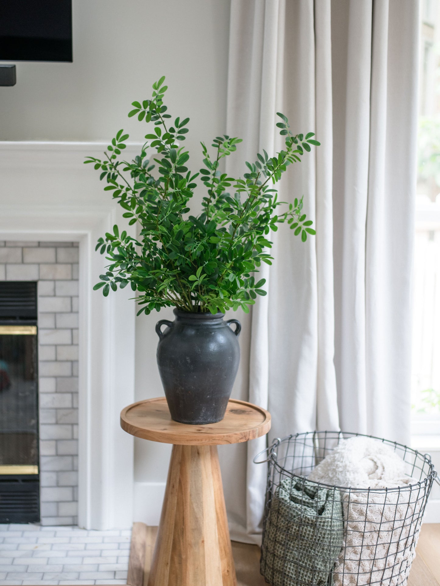 Artificial Boxwood Stems - Bundle of 4