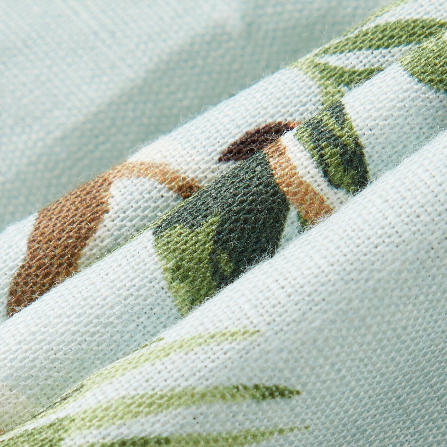Blue Sky Toucan Linen Tiered Dress
