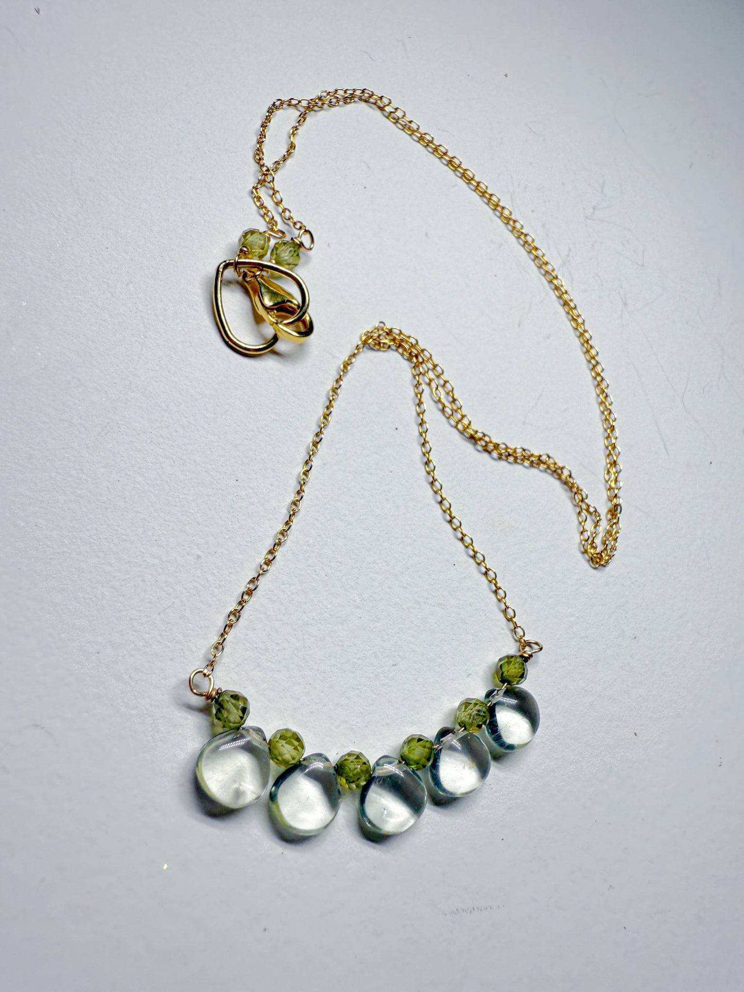 Pale green Amethyst everyday