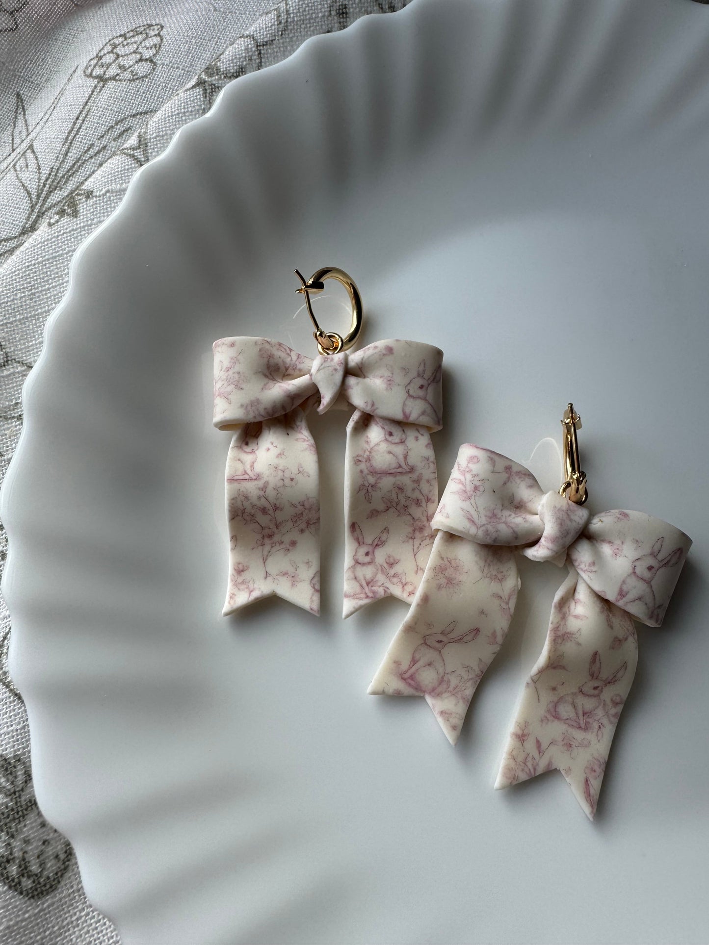 Pink Bunny Bows