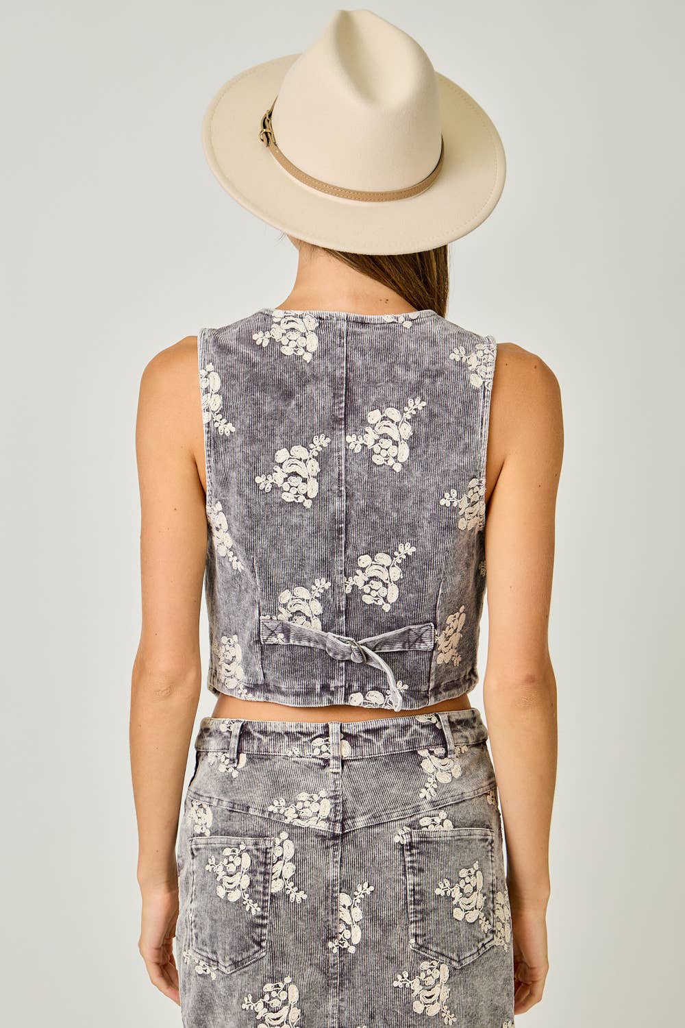 Bloom & Buckle Corduroy Vest