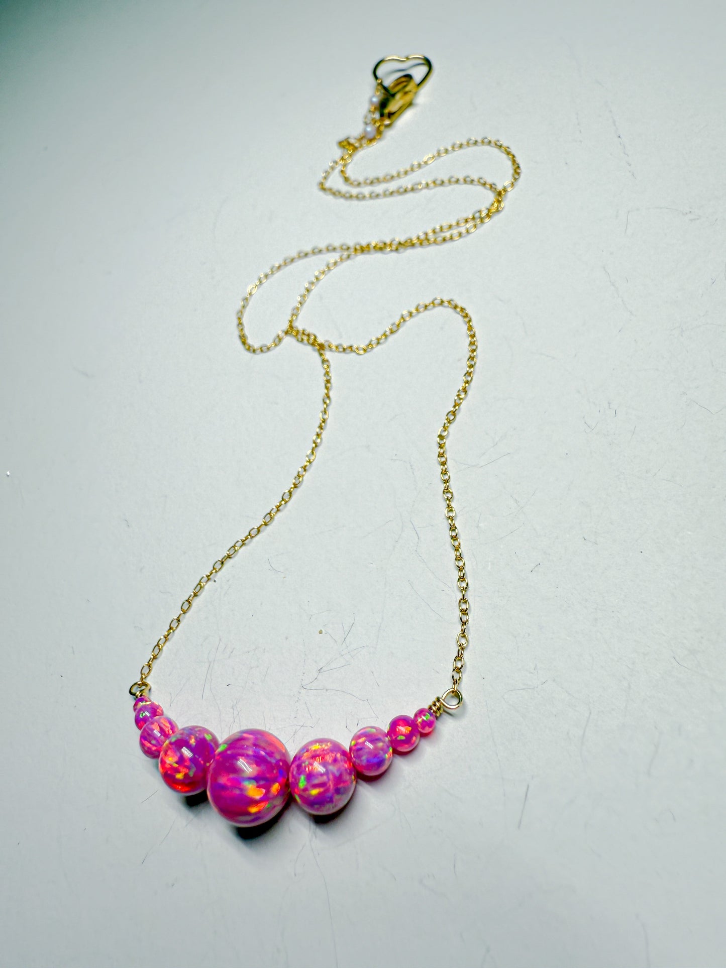 Fuschia gumball bar