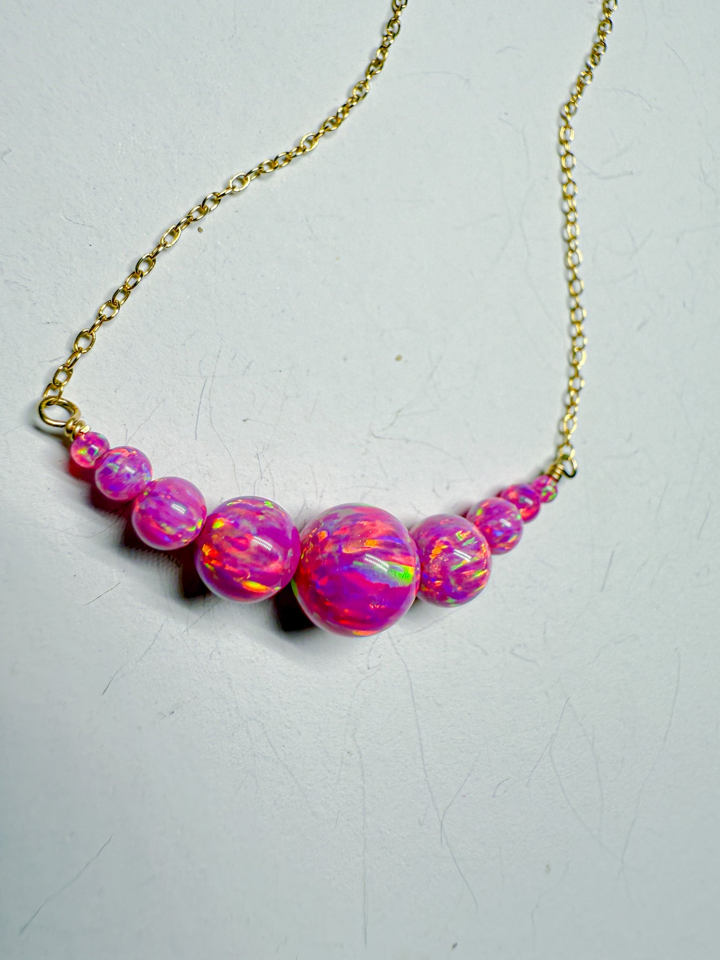 Fuschia gumball bar