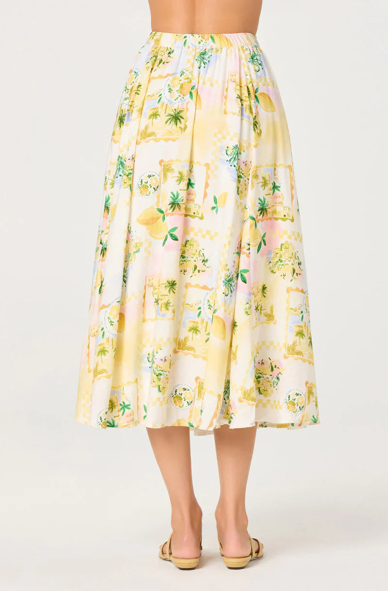 Kaleigh Lemon Paradise Skirt