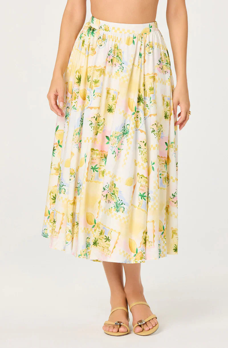 Kaleigh Lemon Paradise Skirt