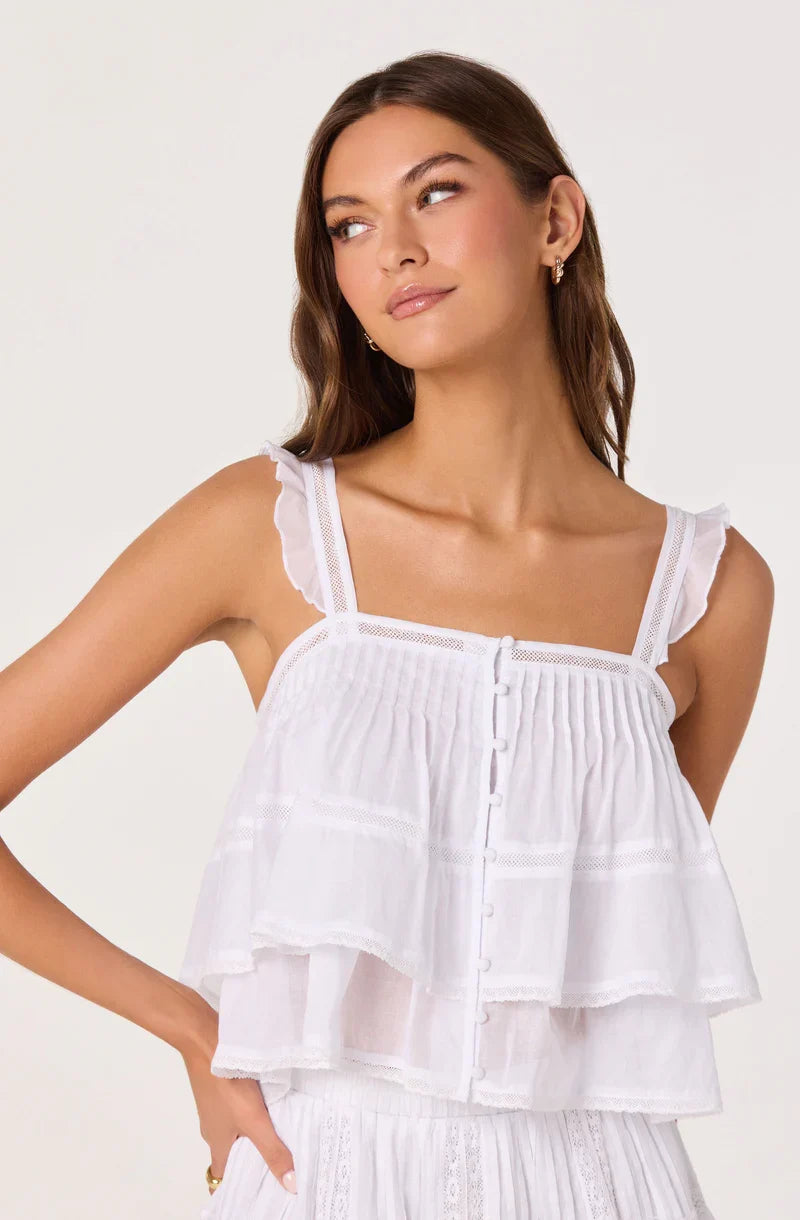 Delia White Top