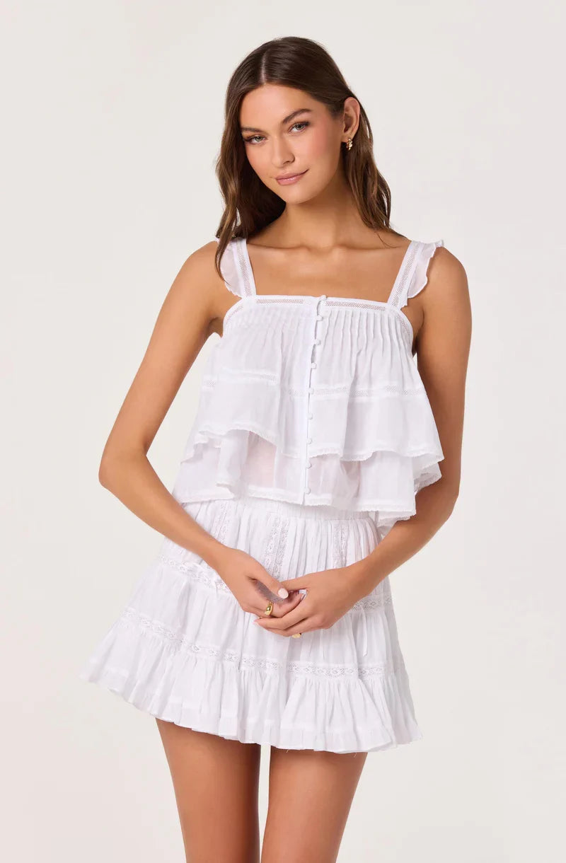 Delia White Top