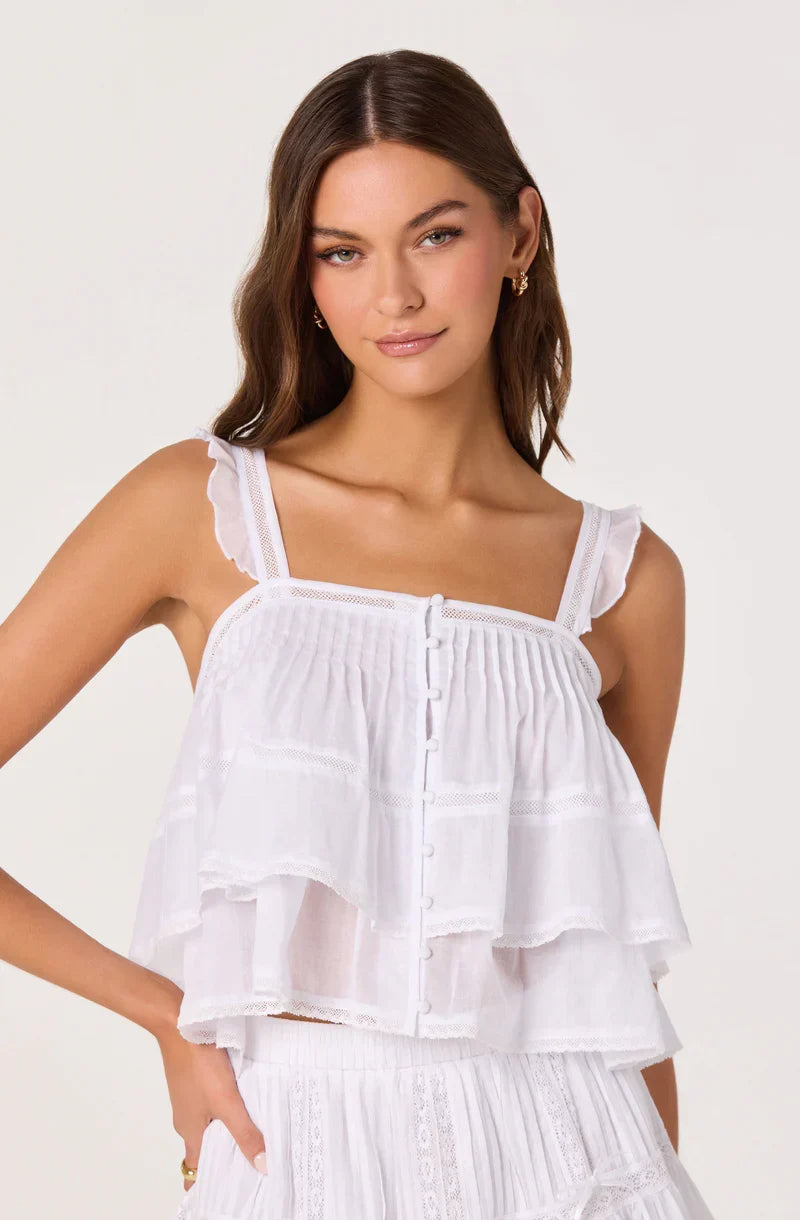 Delia White Top