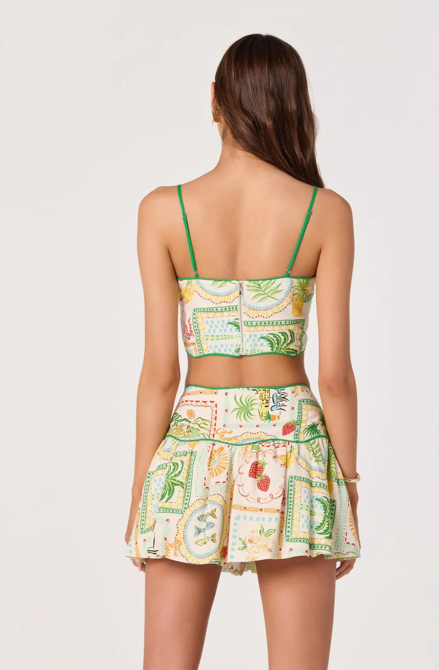 Heidi Green Yellow Farm Top