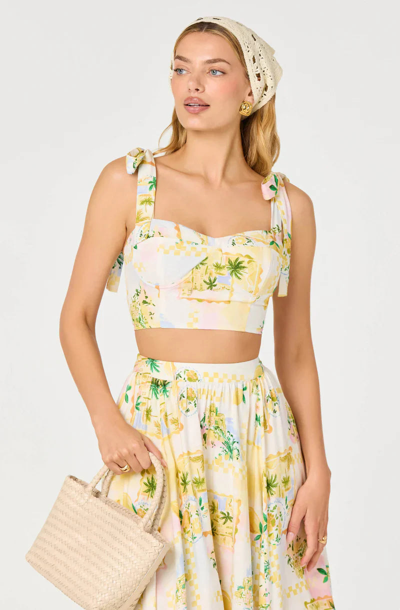 Kaleigh Lemon Paradise Top