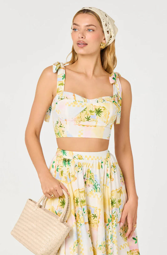 Kaleigh Lemon Paradise Top