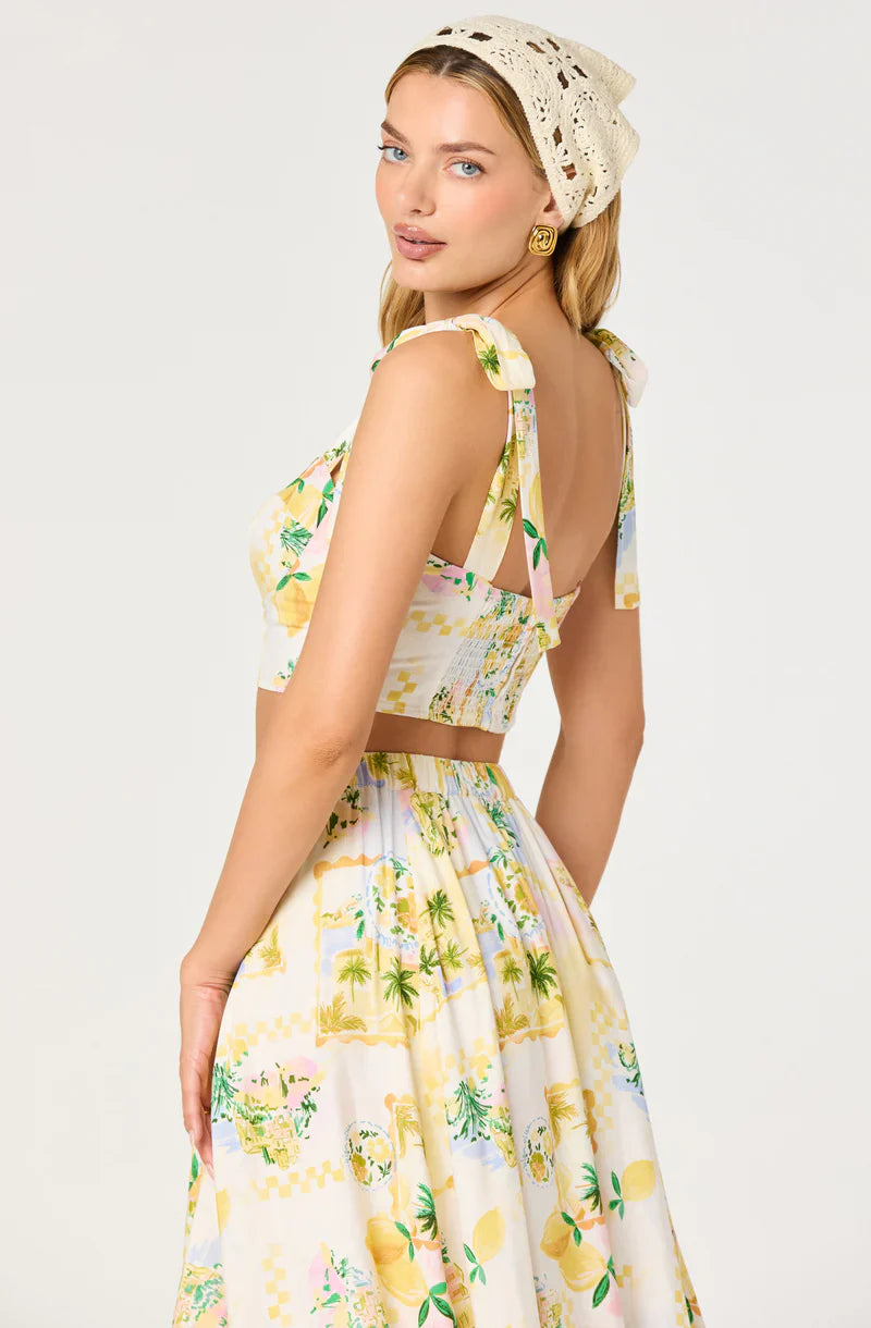 Kaleigh Lemon Paradise Top