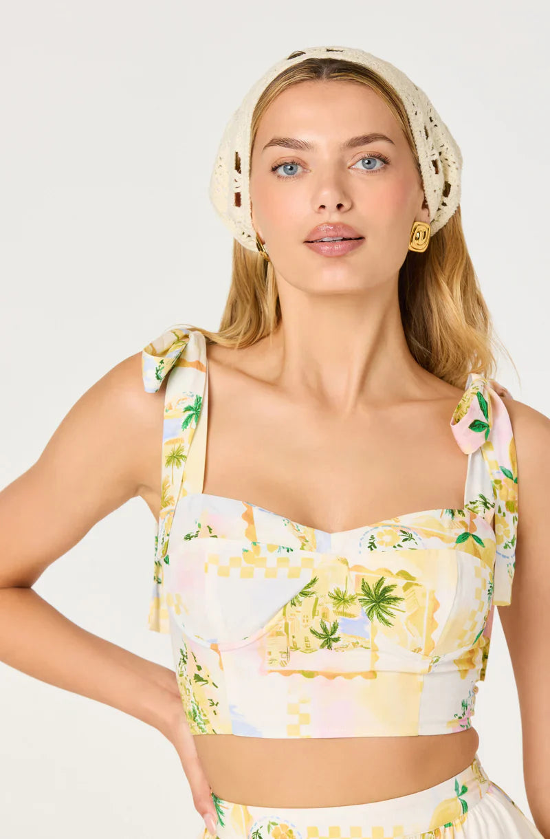 Kaleigh Lemon Paradise Top