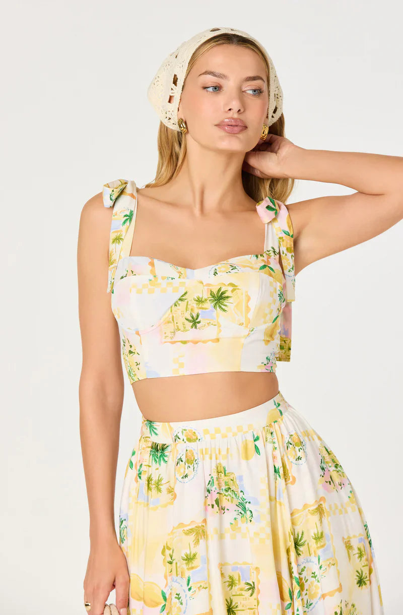 Kaleigh Lemon Paradise Top