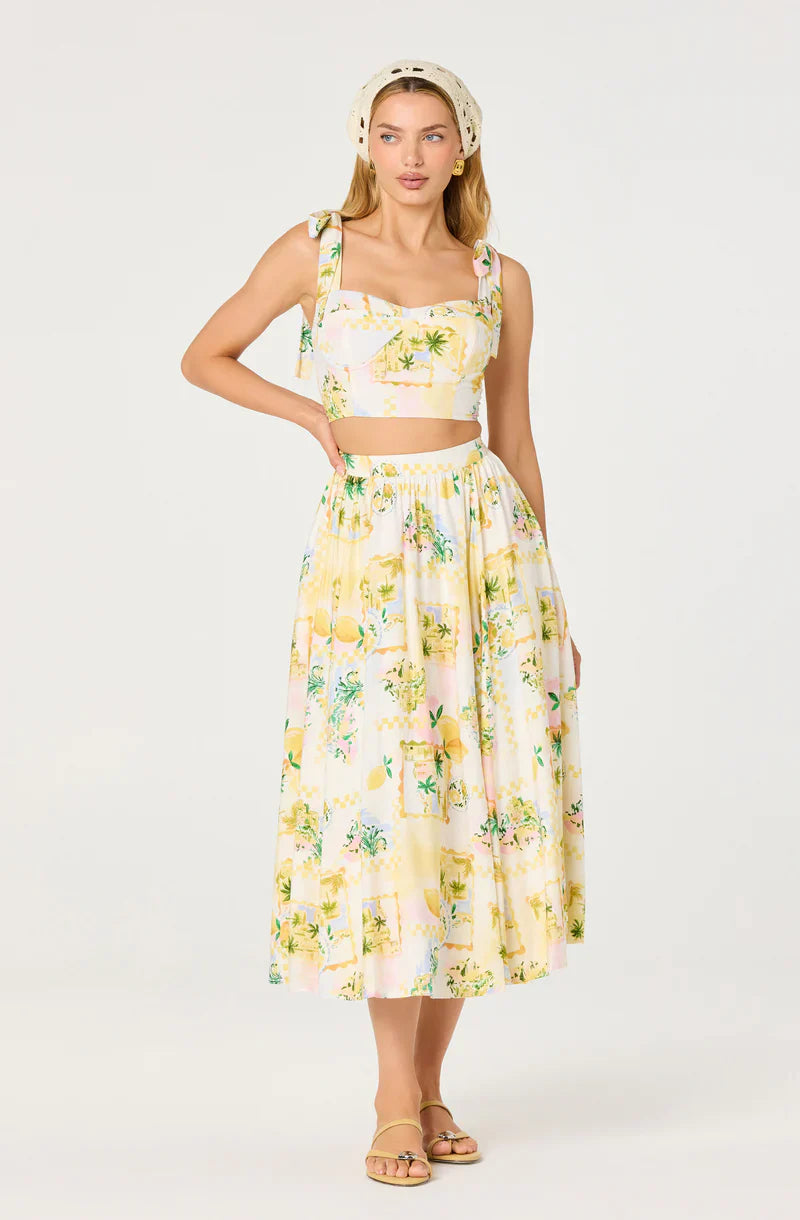 Kaleigh Lemon Paradise Top