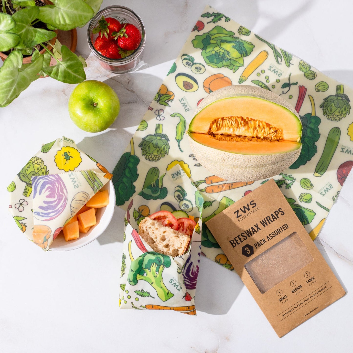 Beeswax Wraps – Plastic-Free Food Storage