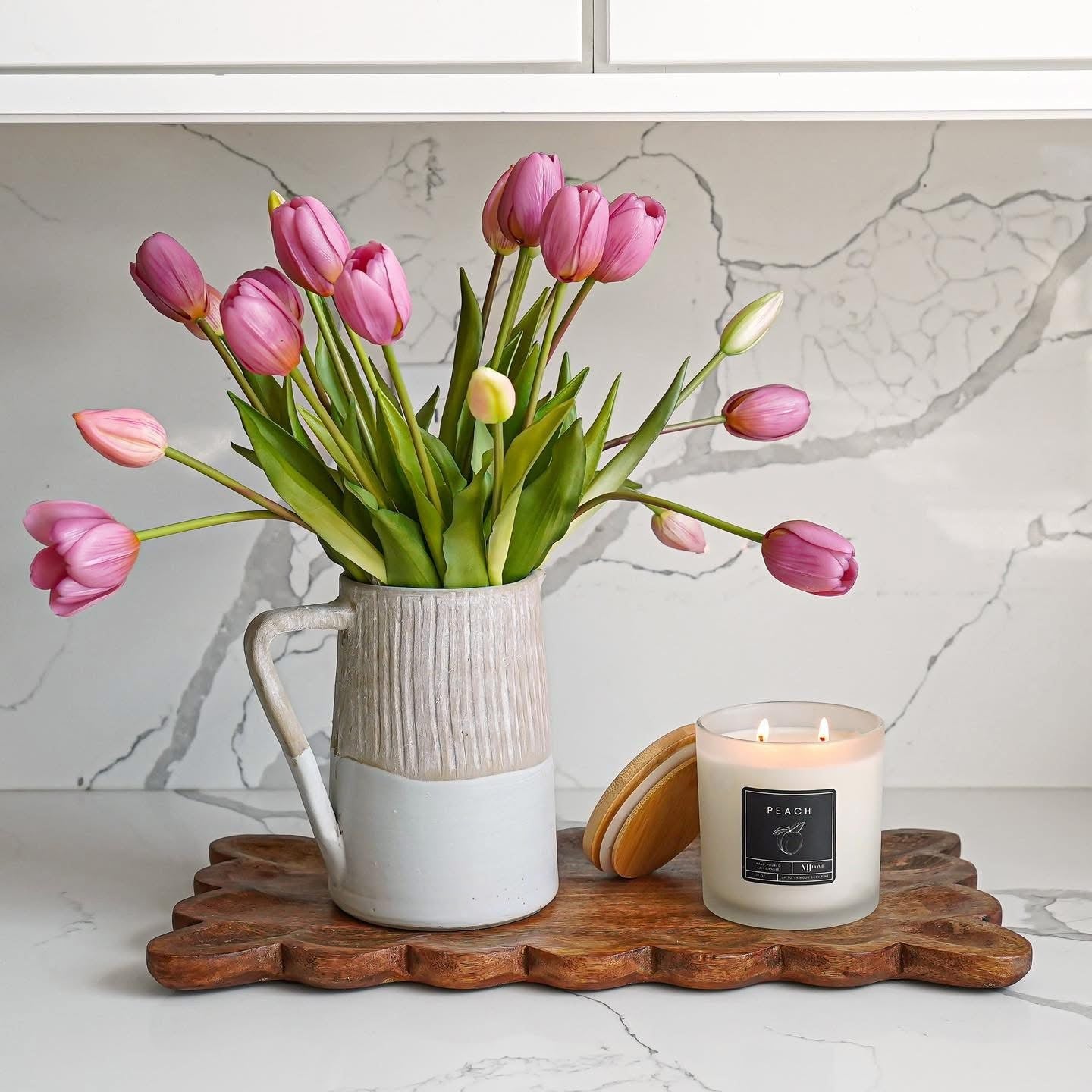 Real Touch Tulip Bundle Bouquet | 5 Colors