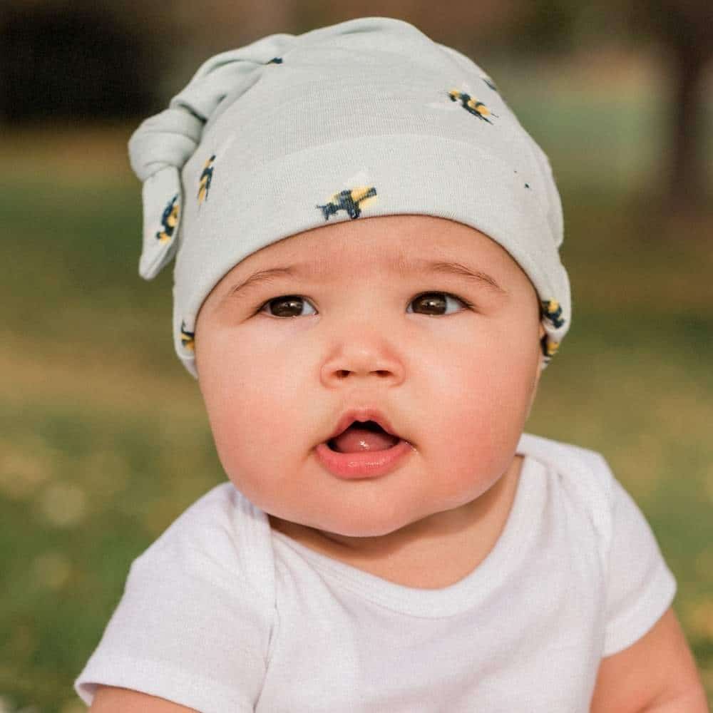 Butterfly Bamboo Knotted Beanie Hat