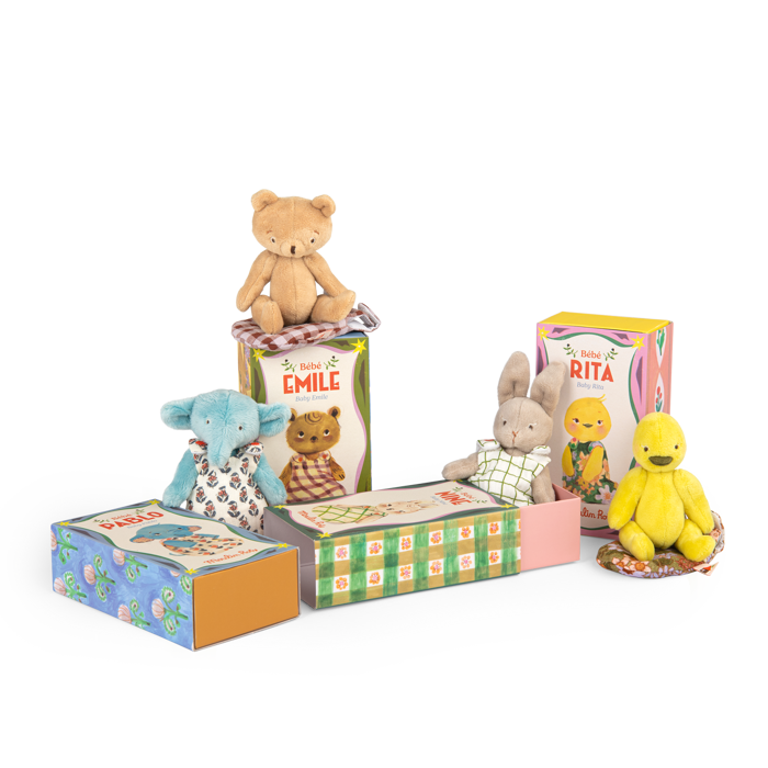 Baby Emile the little bear Les Minouchkas