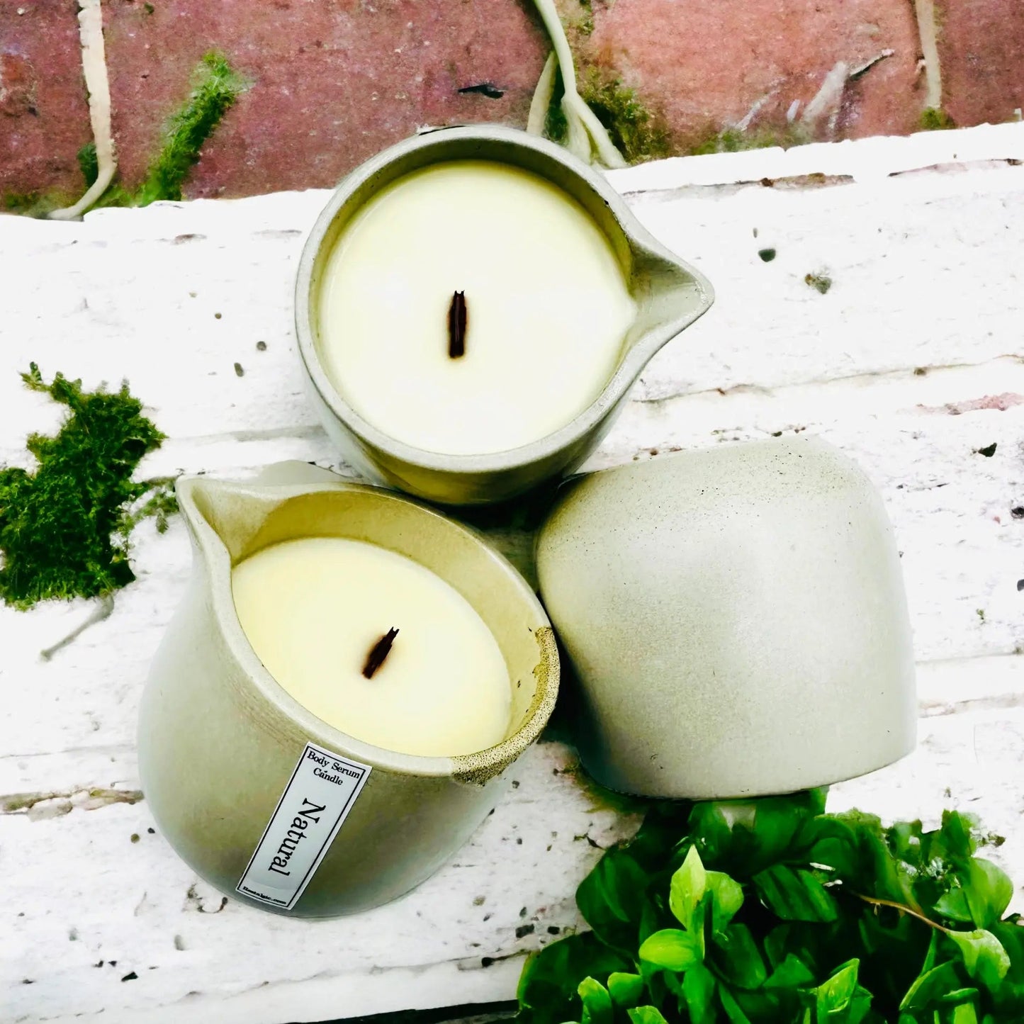 Body Oil Serum Candle