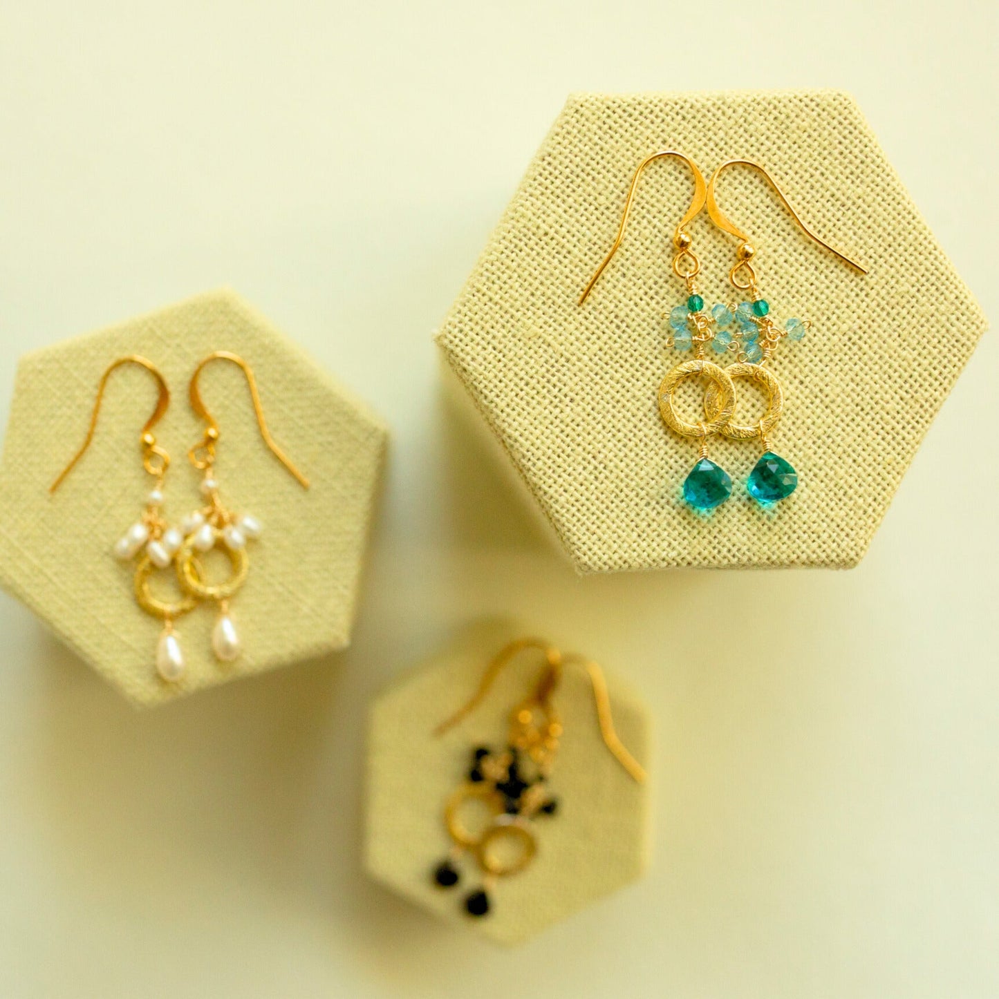 Aquamarine Solara Earrings