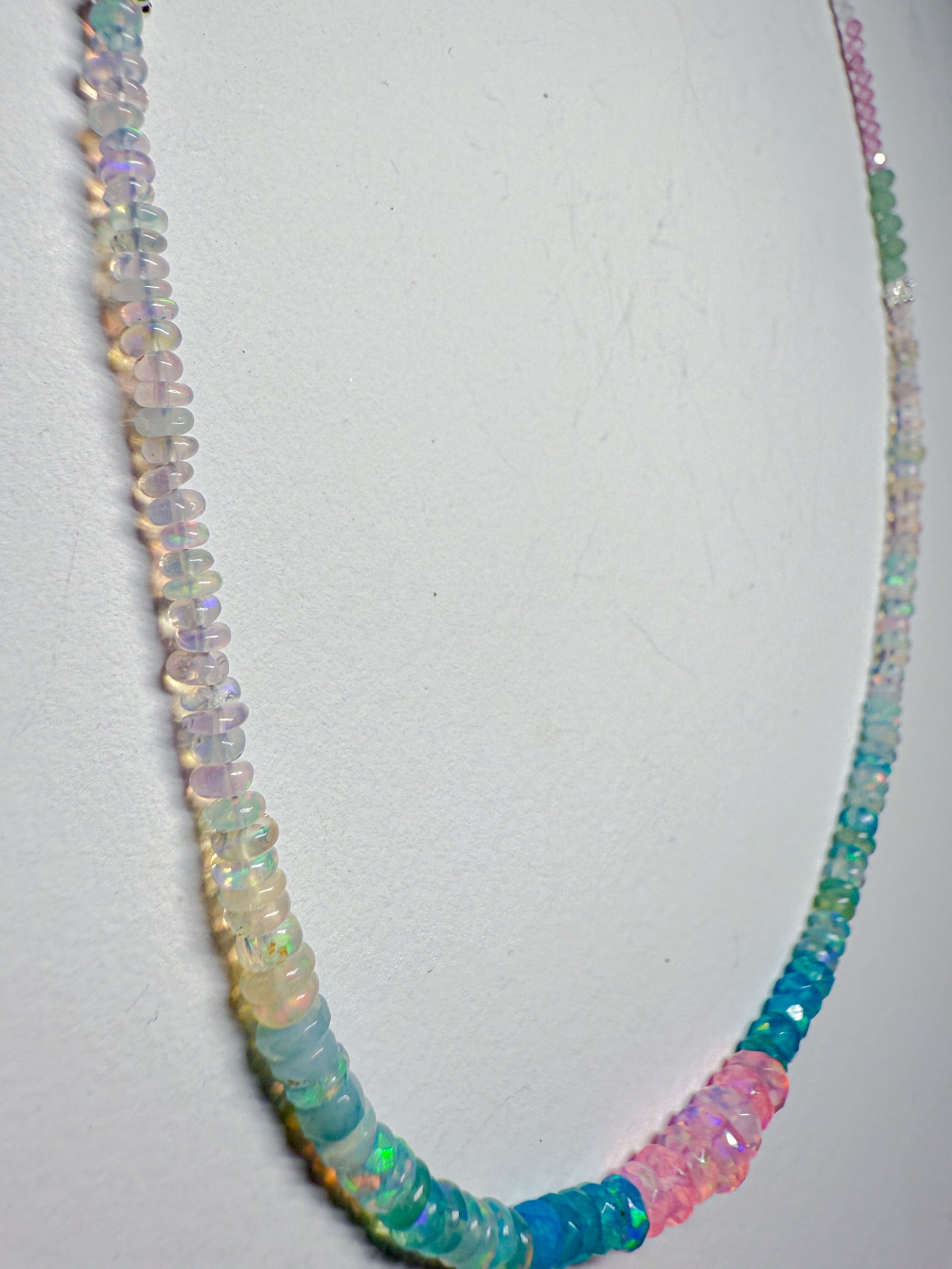Cotton candy opal ombre