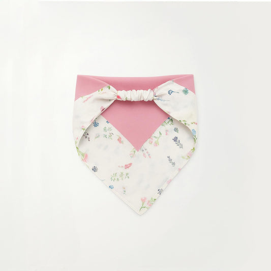 Framed in Florals Blush Headband Bandana