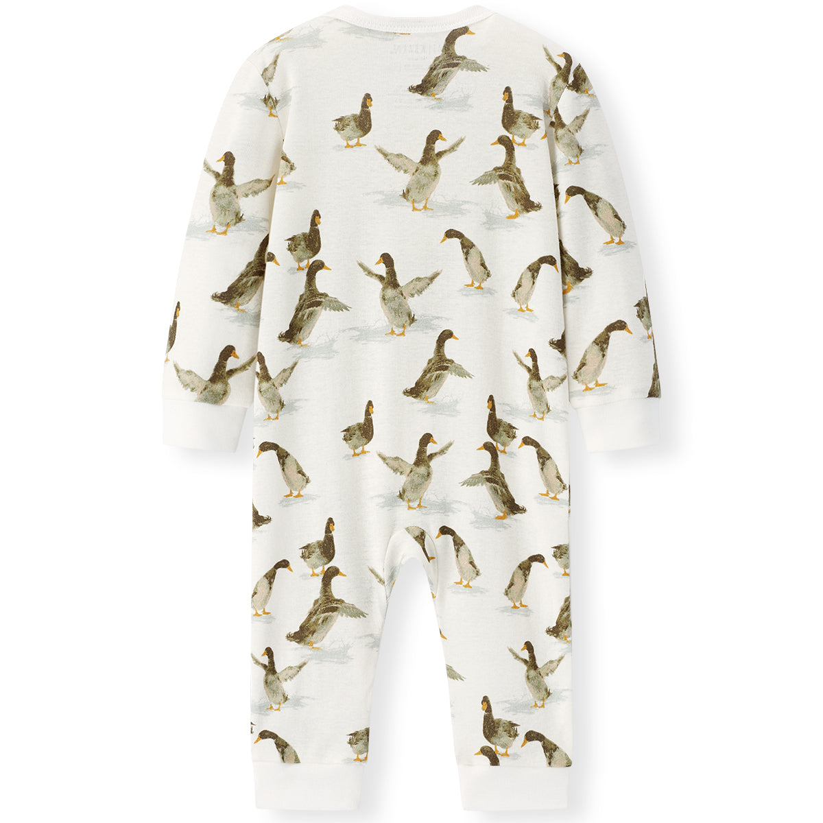 Duck Organic Cotton Zipper Pajama