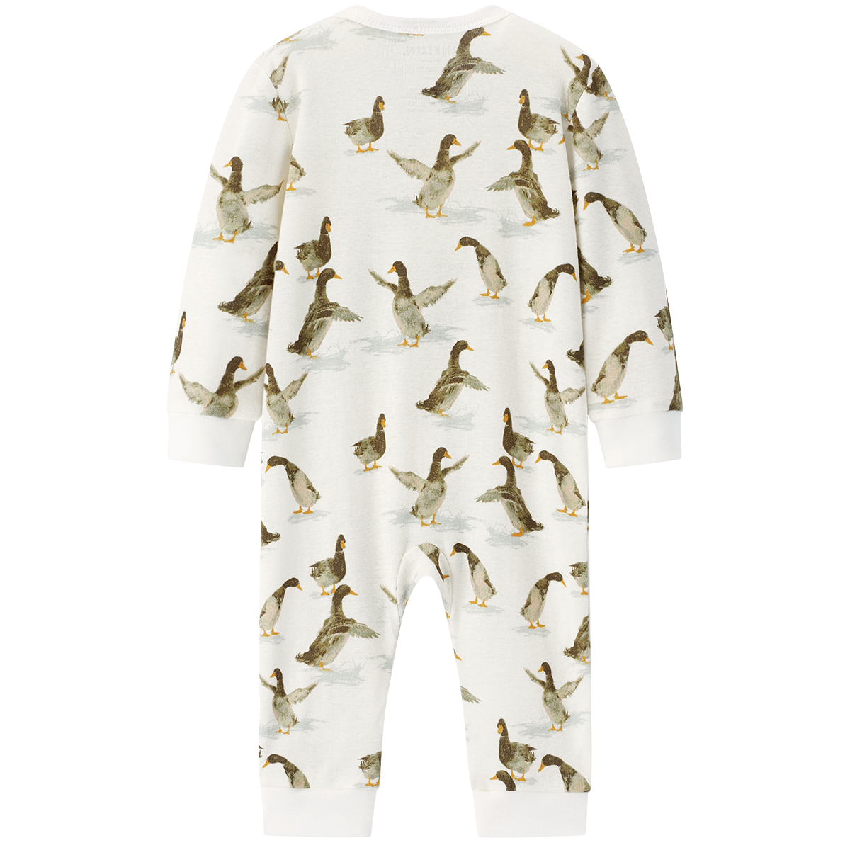 Duck Organic Cotton Zipper Pajama