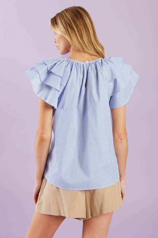 NEED YOU MORE WOVEN TOP