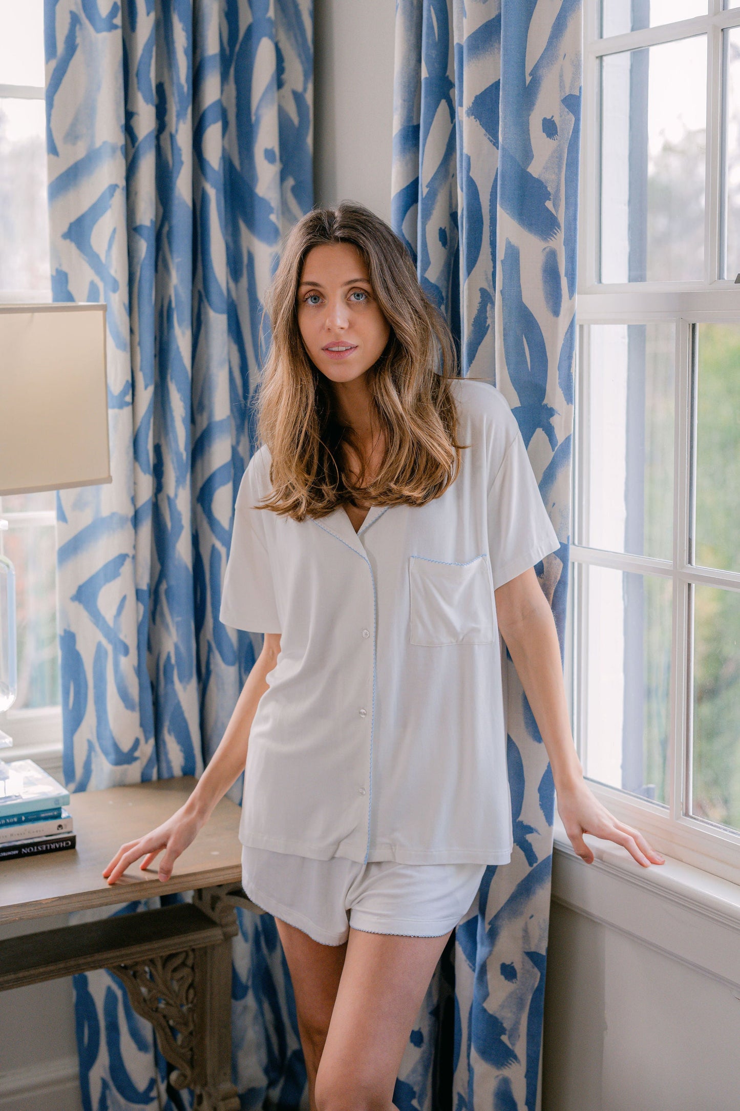 NORA MODAL KNIT SHORT PAJAMAS