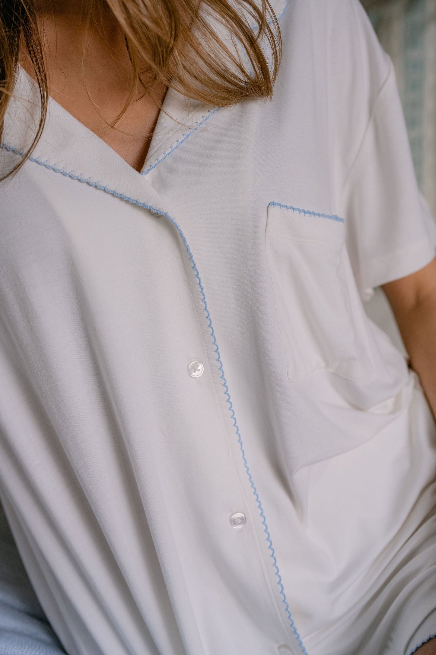 NORA MODAL KNIT SHORT PAJAMAS