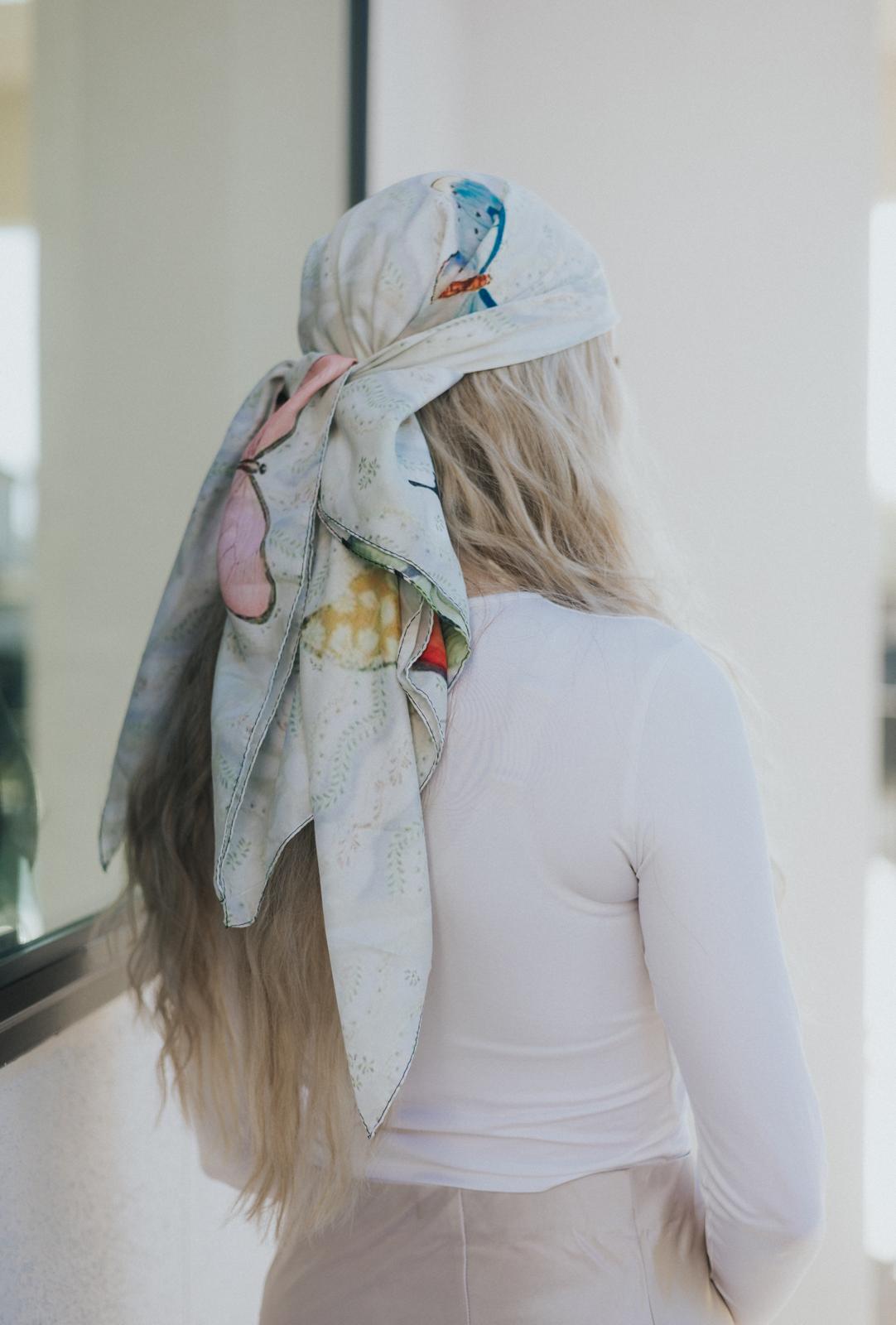 Celestial Wings Head Scarf