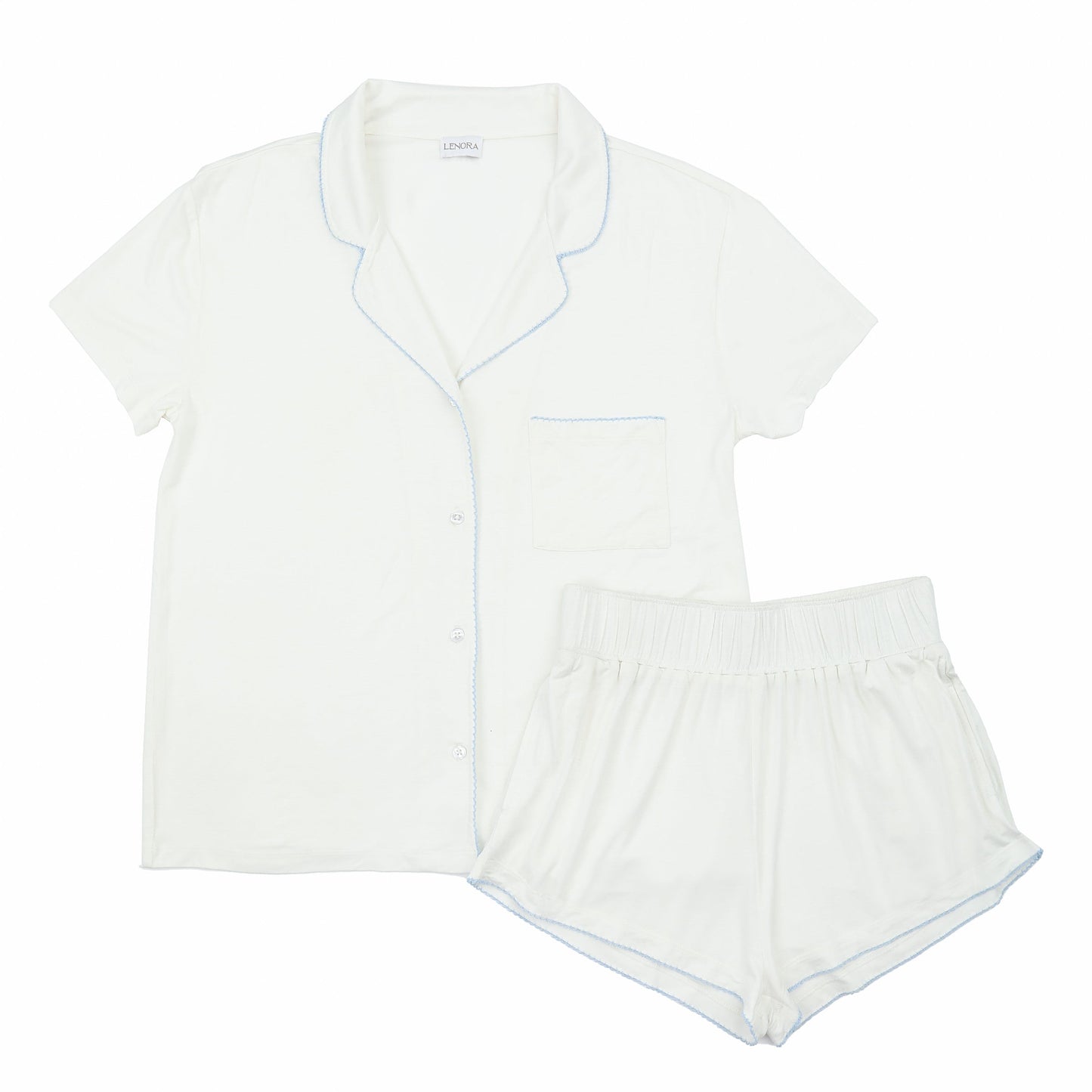 NORA MODAL KNIT SHORT PAJAMAS