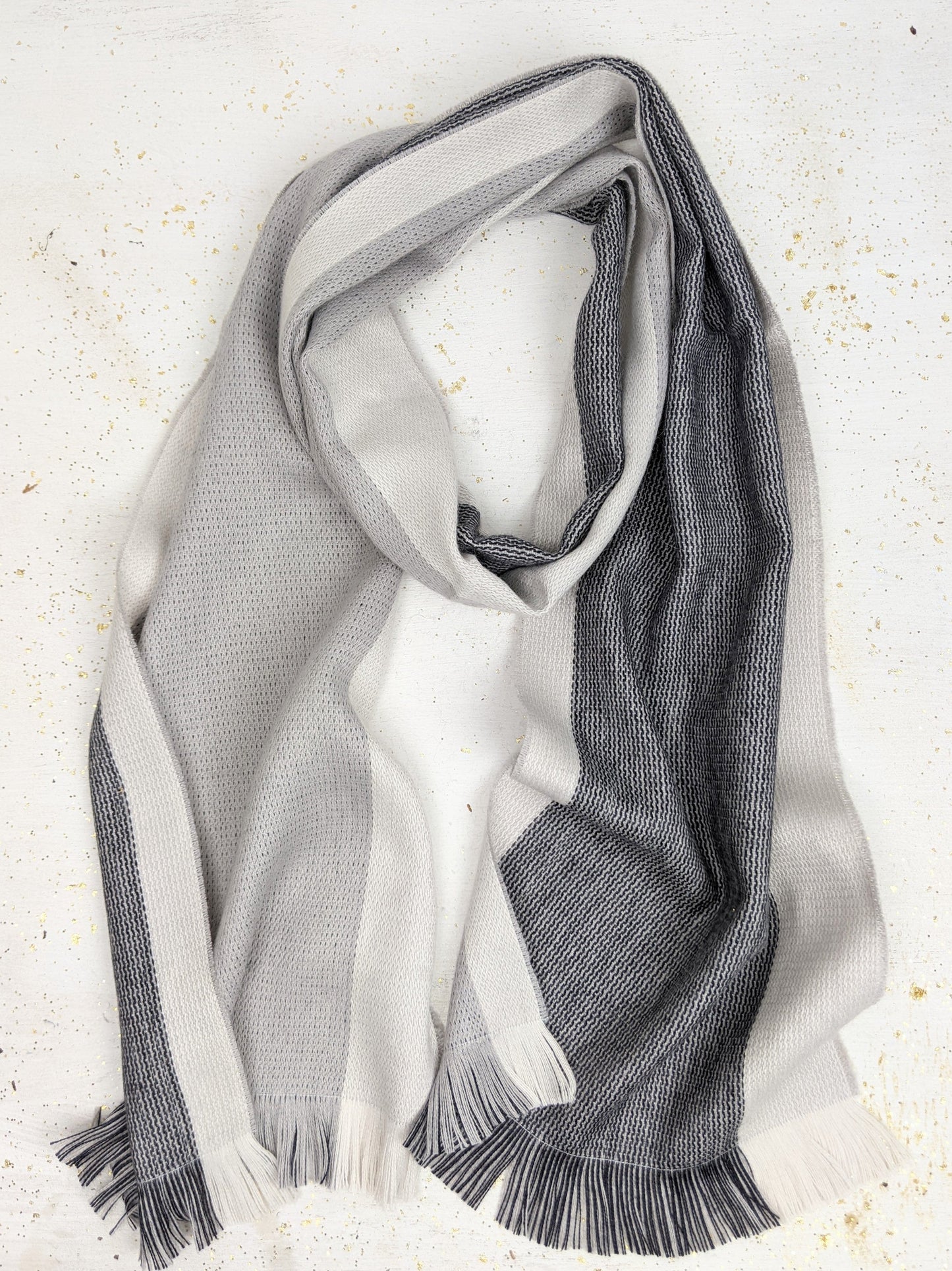 Reversible Alpaca Highland Scarf