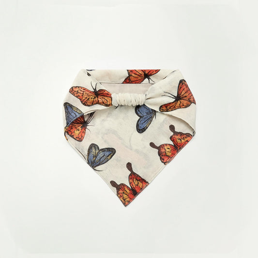 Papillon Script Headband Bandana