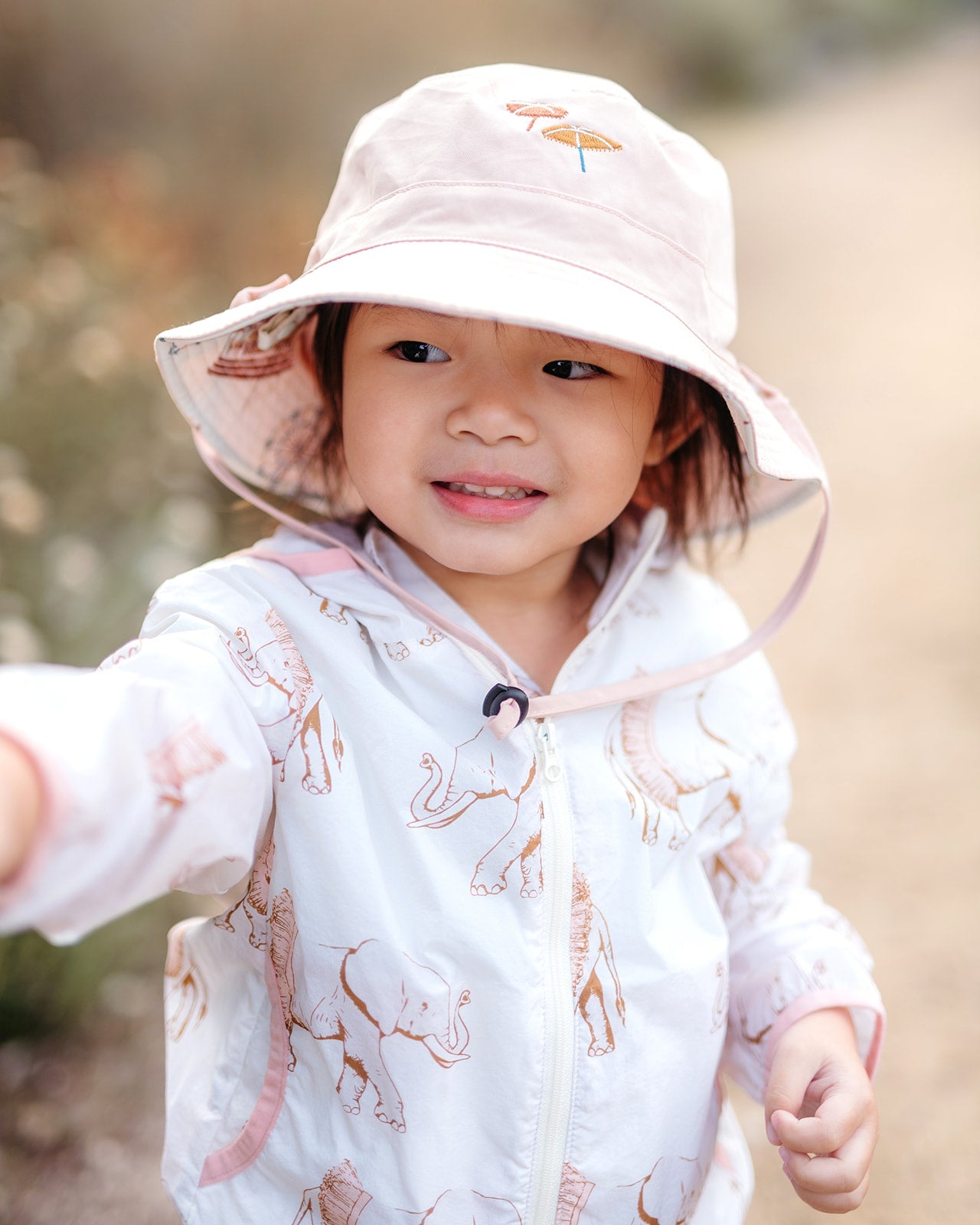 Island Leaf Hooded Sun Shield Windbreaker Jacket