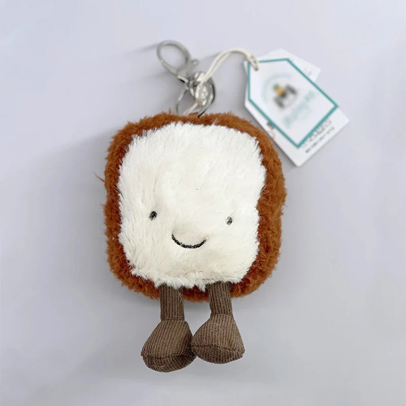 Cute Plush Keychain Soft Animal Bag Charm Pendant