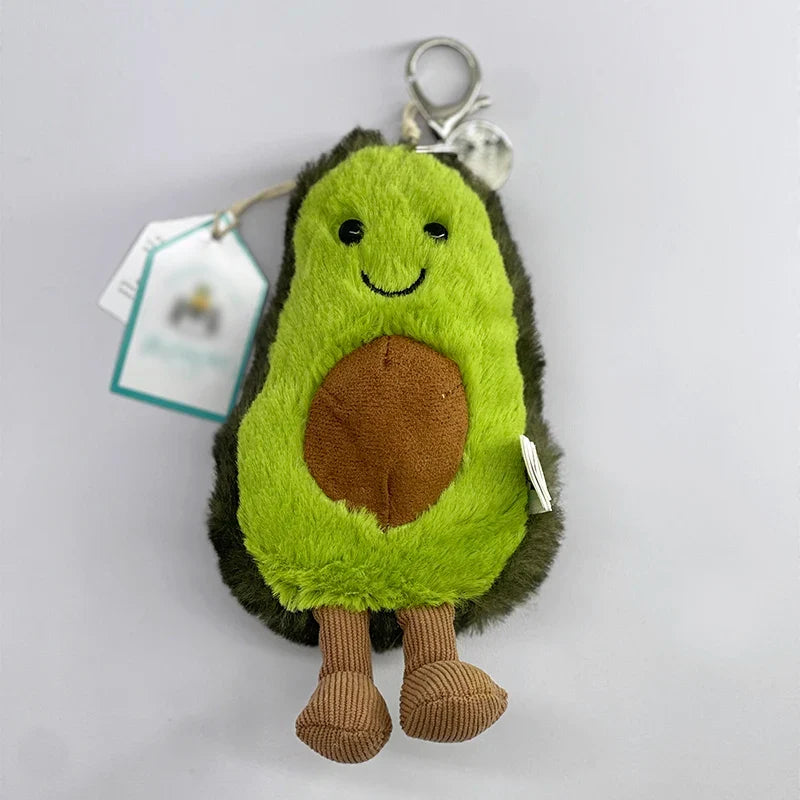 Cute Plush Keychain Soft Animal Bag Charm Pendant