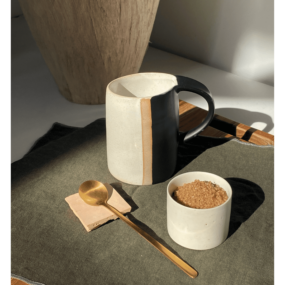 Sunday Mornings Ceramic Artisan Handmade Mug