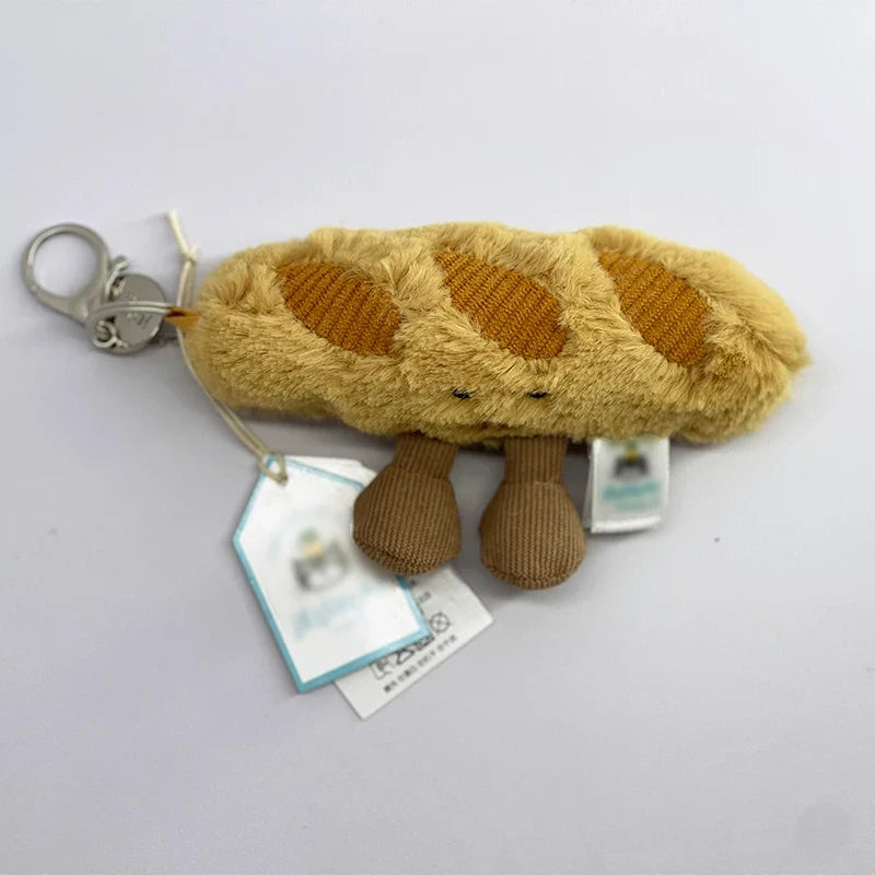Cute Plush Keychain Soft Animal Bag Charm Pendant