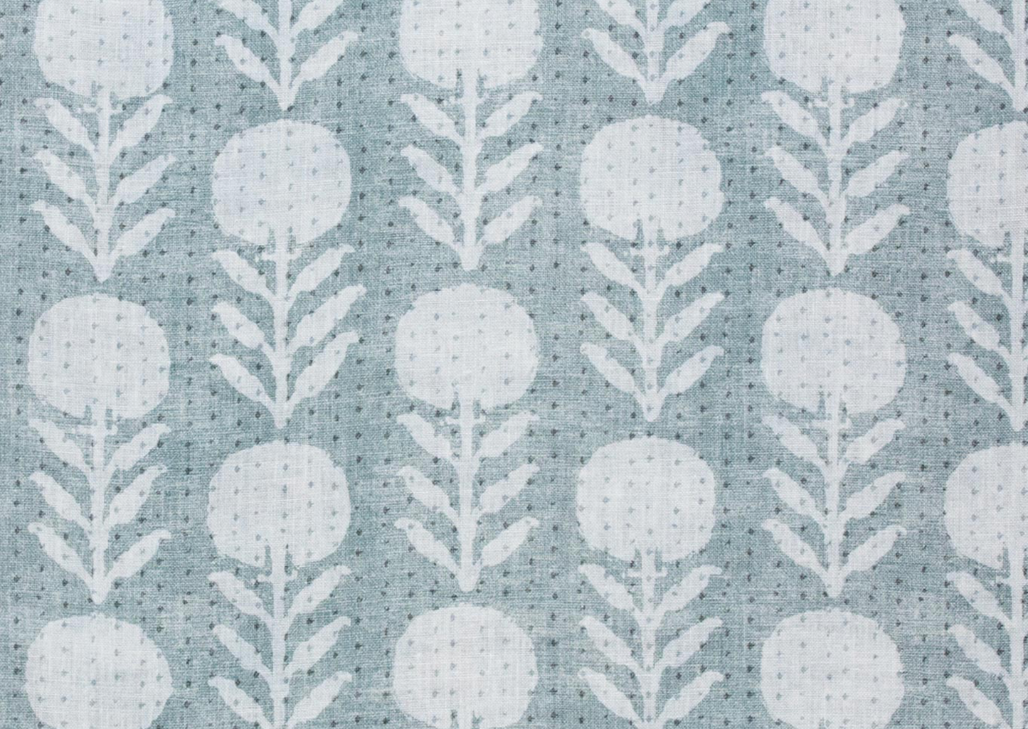 Zinnia Pillow Cover in Mineral, McLaurin + Piercy Textiles