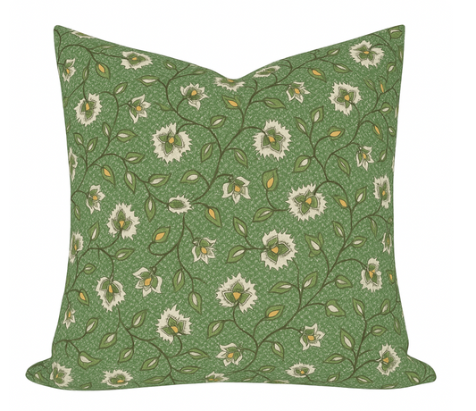 Chelsea Pillow Cover in Emerald