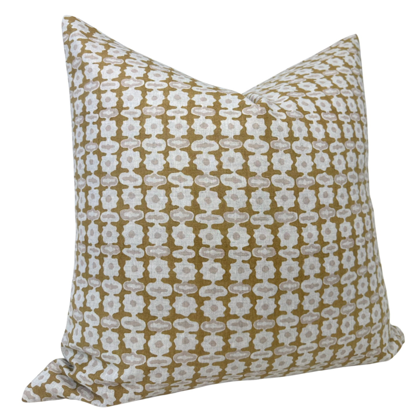 Pahari Pillow Cover in Saffron, Walter G Textiles