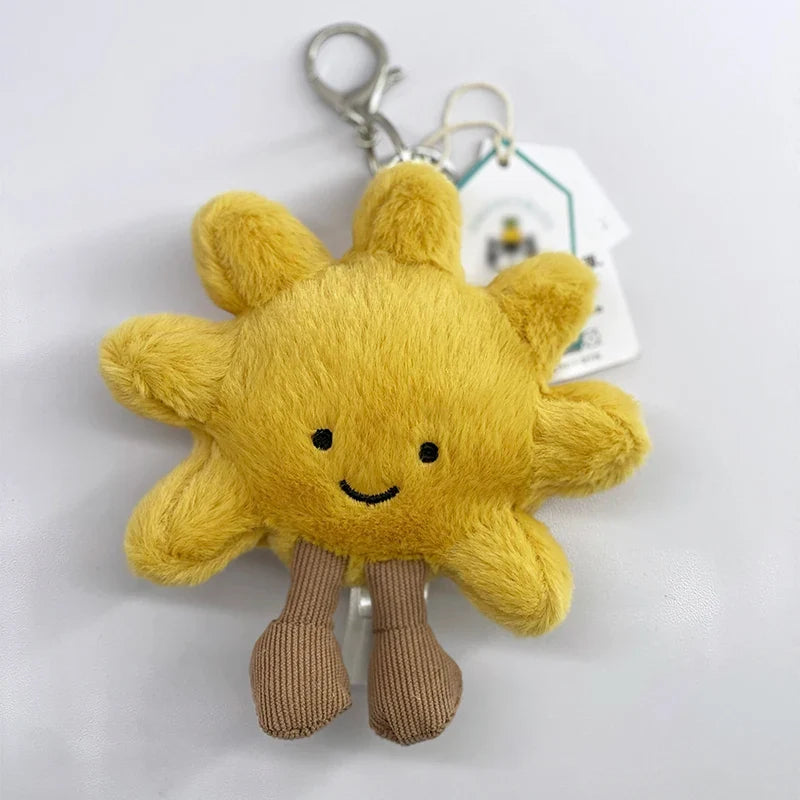 Cute Plush Keychain Soft Animal Bag Charm Pendant