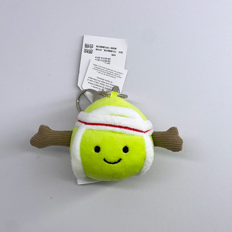 Cute Plush Keychain Soft Animal Bag Charm Pendant
