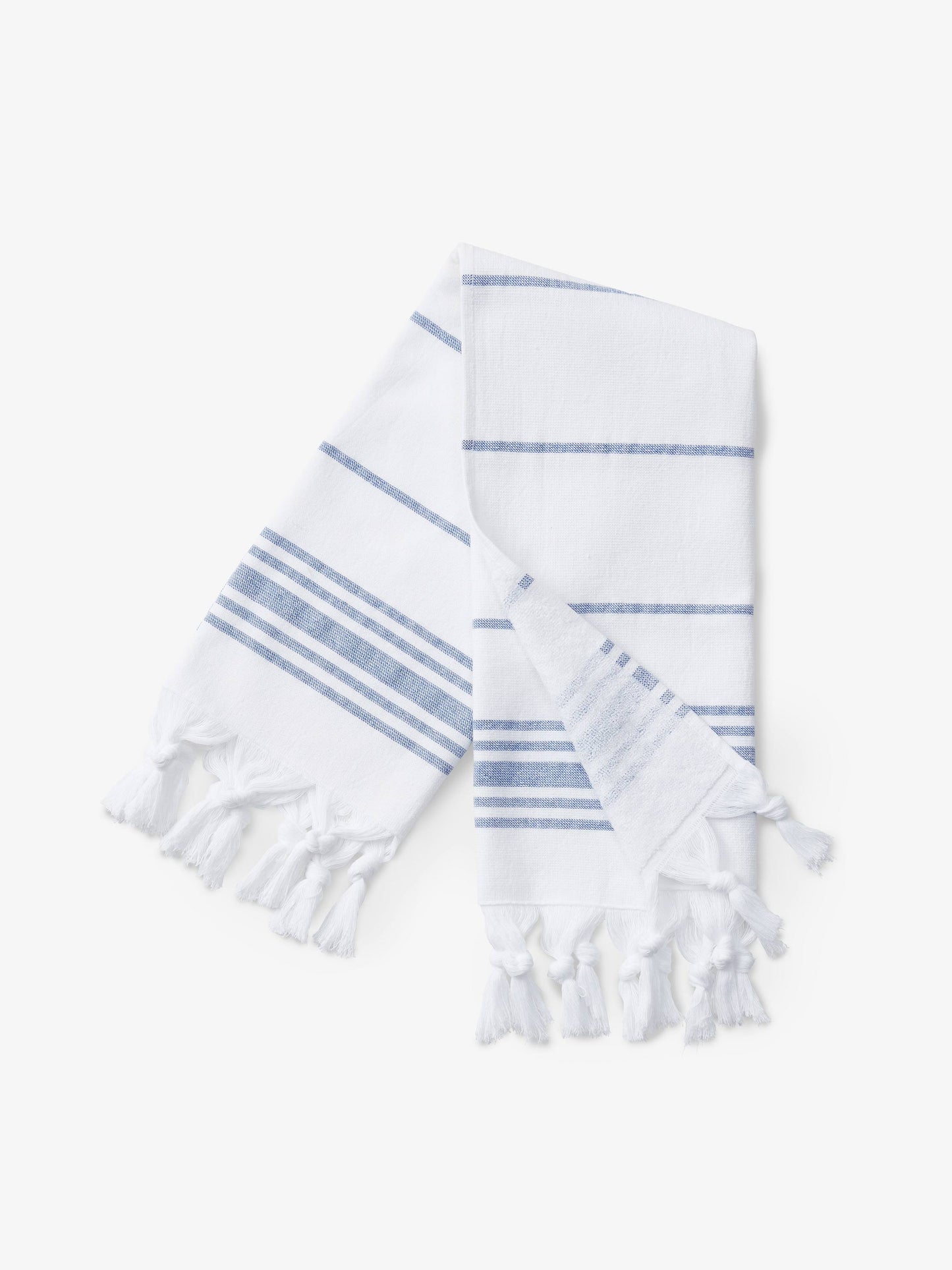 White Azul Classic Turkish Hand Towel