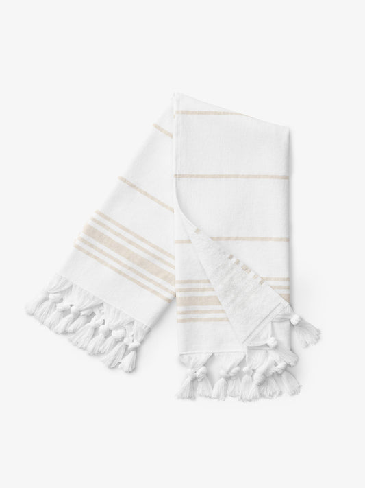 White Dune Classic Turkish Hand Towel