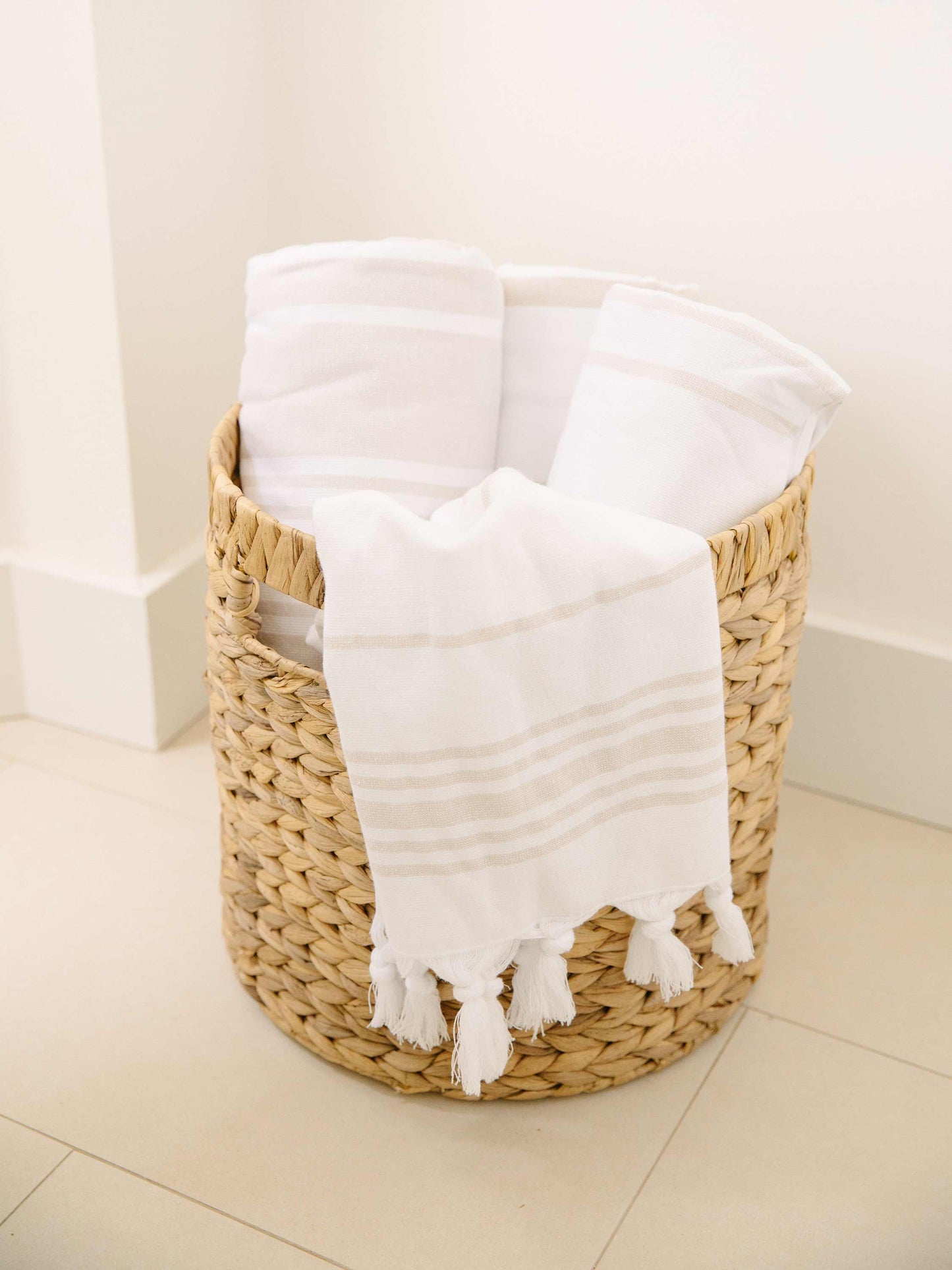 White Dune Classic Turkish Hand Towel